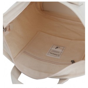 Kangol Mark Canvas Two-Way ToteBag- Ivory 3825 